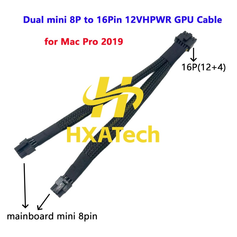 HXATech – kabel zasilający do  – Dual 8Pin To 16Pin 12Vhpwr Cable recenzja i cena