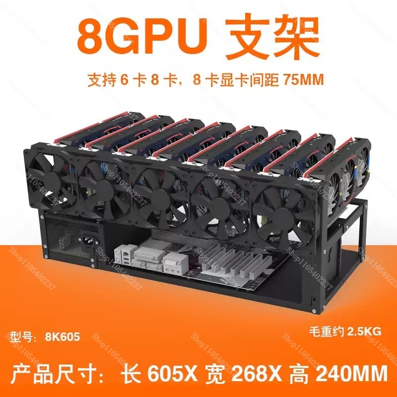 Rama do konstrukcji urządzenia – Gpu Mining Rig Frame 8 Gpu recenzja i cena